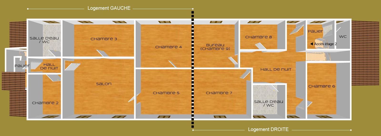 Plan Etage 1